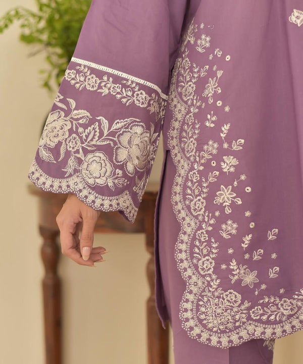 Summer 3Piece Lawn Embroidered Suit V 730