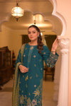 Dhanak Unstitched Embroidered Collection with kotrai Printed Dupata V57