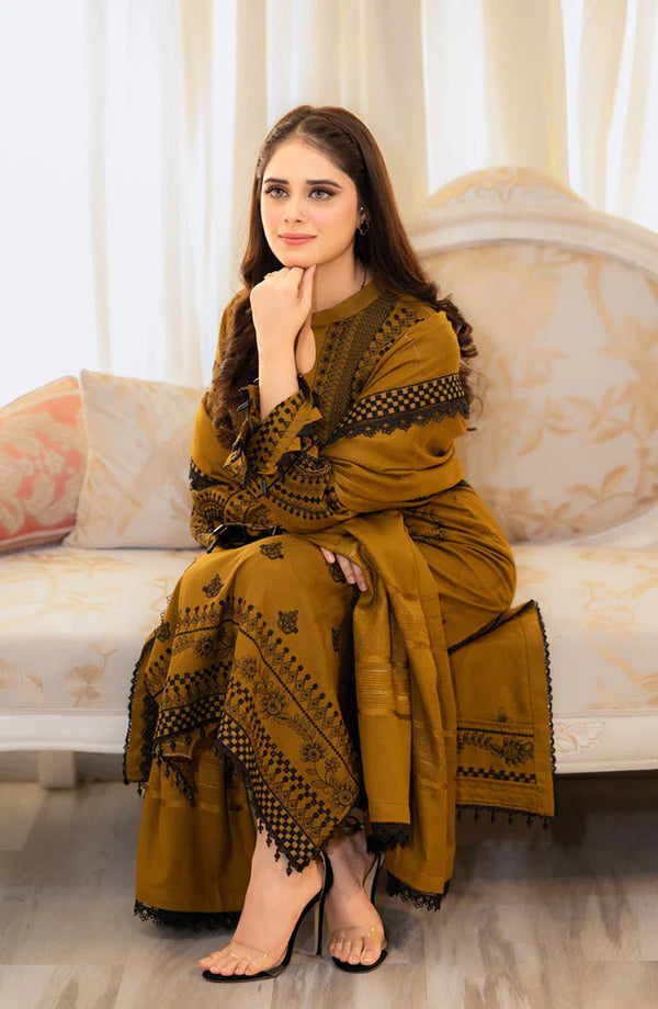 UNSTITCH DHANAK 3PC SUIT V251