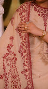 ANEELAS UNSTITCH DHANAK 3PC SUIT V46