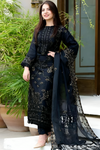 Linen 3PC Embroidered V1020