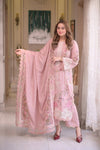 Dhanak Unstitched Embroidered Collection with Dhanak Dupata 701