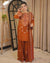 3PC EMBROIDERED DHANAK SUIT V47