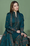 Dhanak-3PC Embroidered Shirt with Dhanak Embroidered Dupatta v49