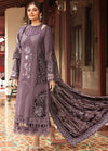Maria B Embroidered Suit Unstitched 3 Piece Suit V64