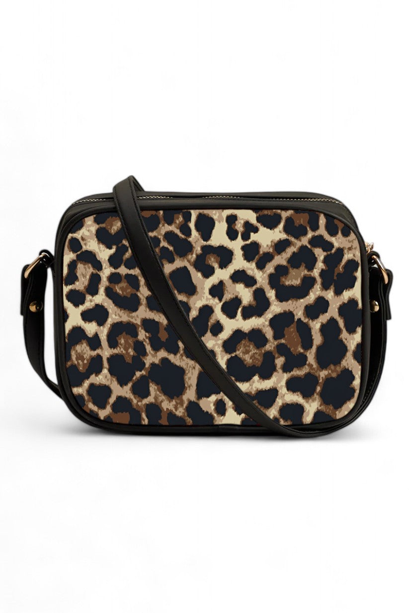 Ideas LEO Print Cross body bag V-0228