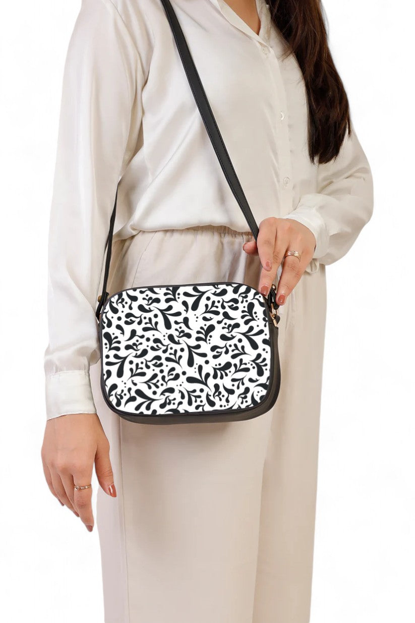 Ideas Nature Chic Print Cross body bag V-0234