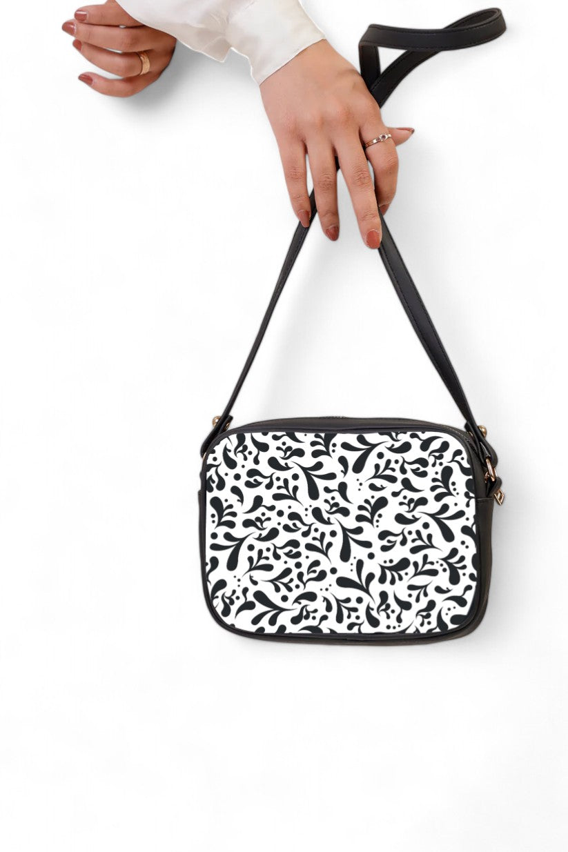 Ideas Nature Chic Print Cross body bag V-0234