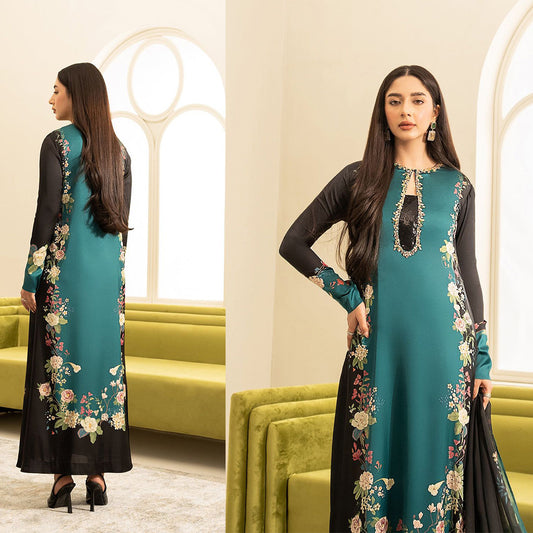 LULUSAR Silk 3PC Digital Printed-868