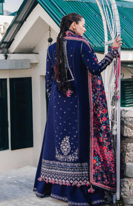 Hussain Rehar Lawn 3PC Embroidered with Digital Printed Dupatta-1100