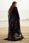 3PC DHANAKEMBROIDEREDUNSTITCHED DRESS V520