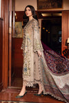 Lawn Embroidered Shirt with Digital Printed jacquard Dupatta V669