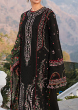 HUSSAIN REHAR Lawn-3PC Embroidered with Digital Printed Dupatta-1073