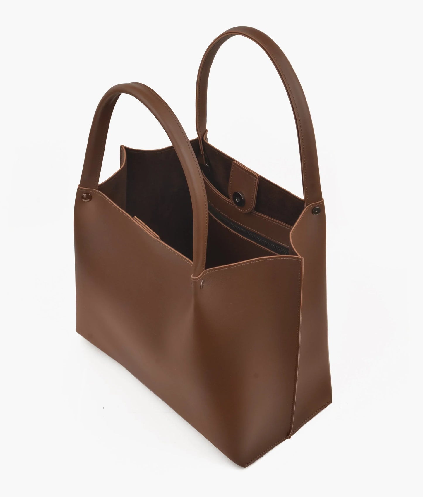 Ideas Brown-Star Tote Bag V-0137