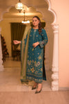 Dhanak Unstitched Embroidered Collection with kotrai Printed Dupata V57