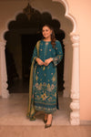 Dhanak Unstitched Embroidered Collection with kotrai Printed Dupata V57