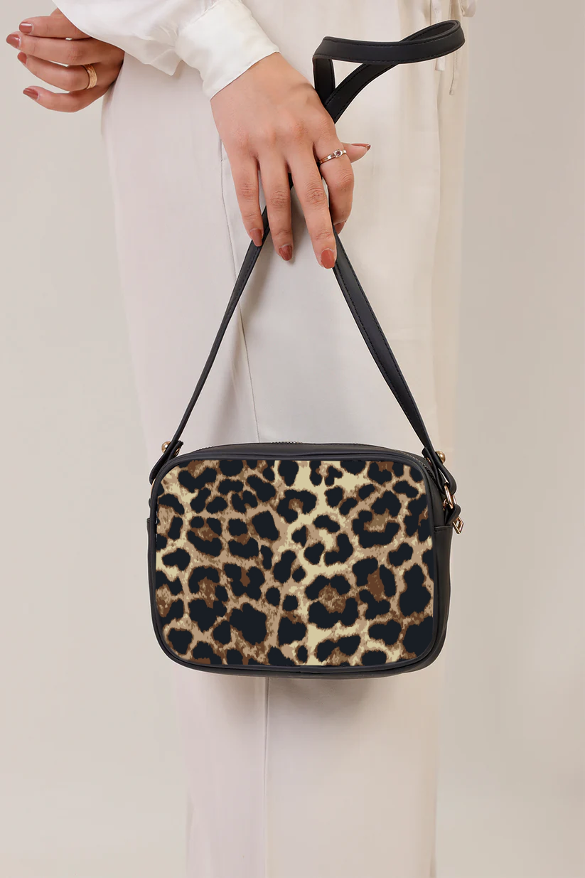 Ideas LEO Print Cross body bag V-0228