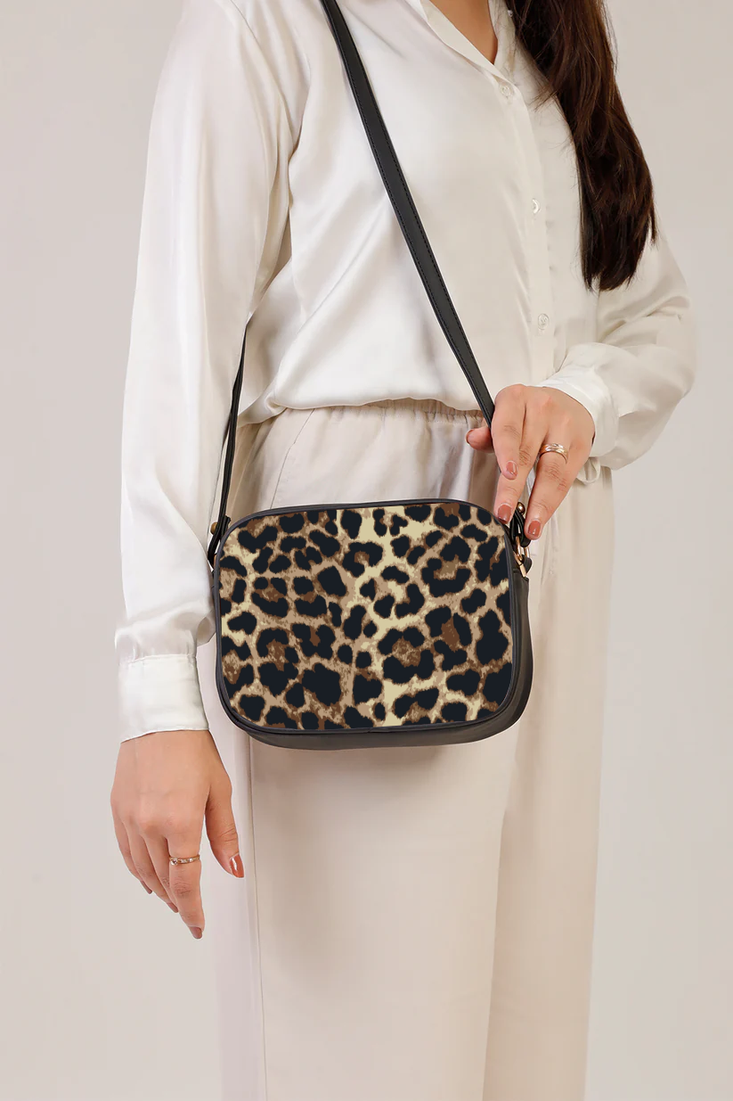 Ideas LEO Print Cross body bag V-0228