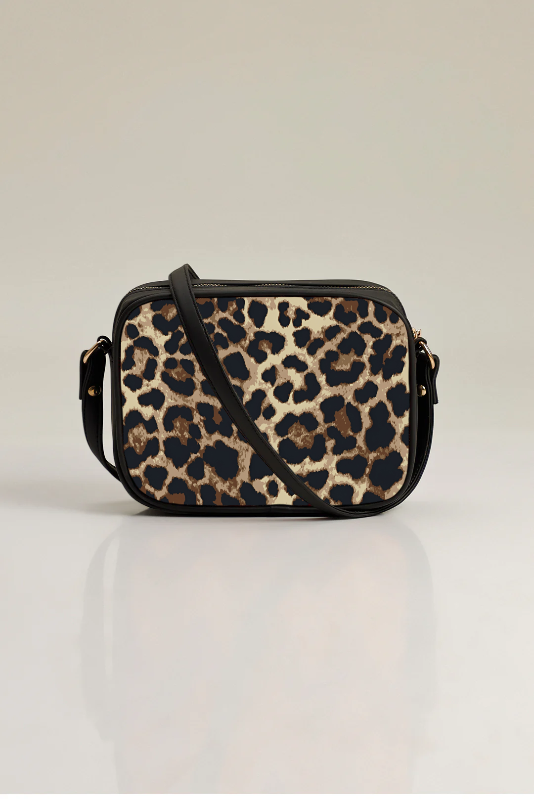 Ideas LEO Print Cross body bag V-0228