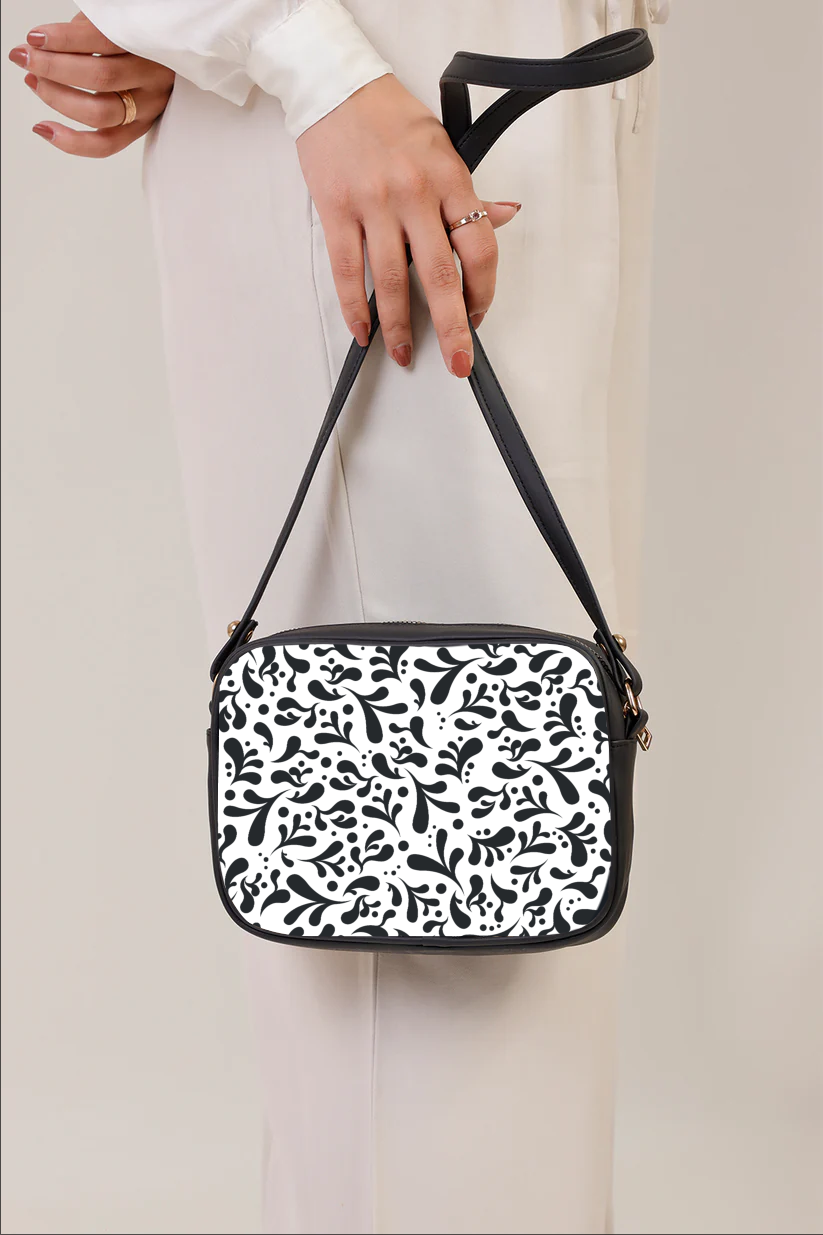 Ideas Nature Chic Print Cross body bag V-0234