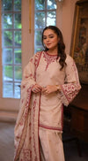 ANEELAS UNSTITCH DHANAK 3PC SUIT V46