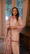 ANEELAS UNSTITCH DHANAK 3PC SUIT V46