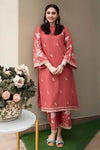 2PC DHANAK EMBROIDERED SHIRT AND TROUSER V103