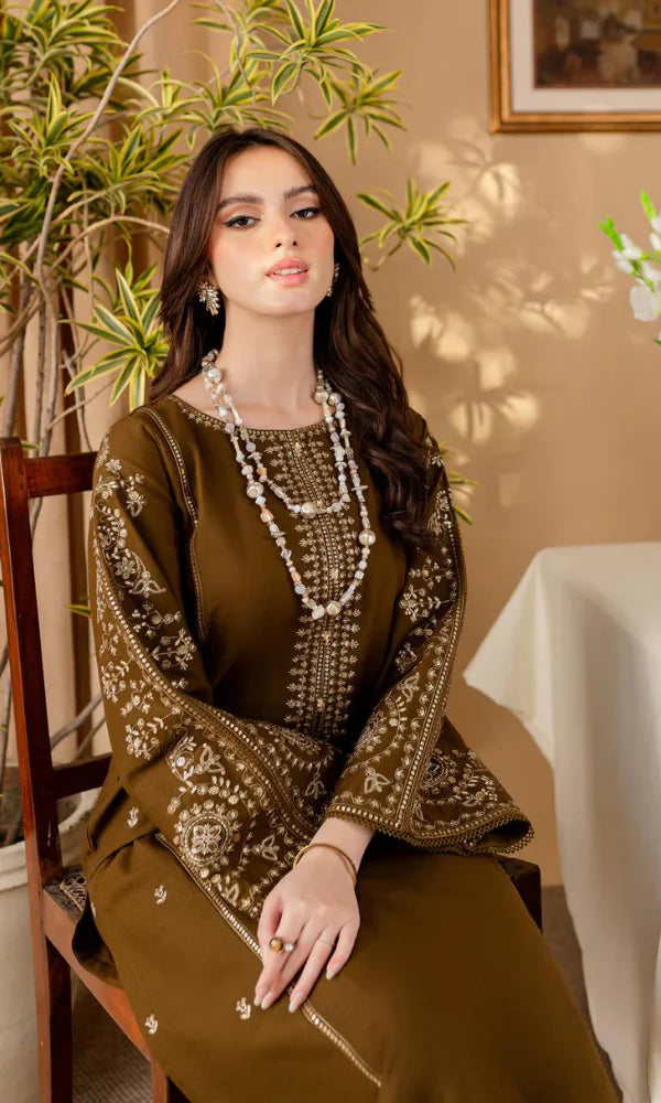 Dhanak 2PC Embroidered V105