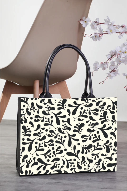 Ideas Nature Chic Print Bag V-0177