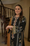 Aneelas Stitched Luxury Karandi Emb Shirt Trouser 3pc V43