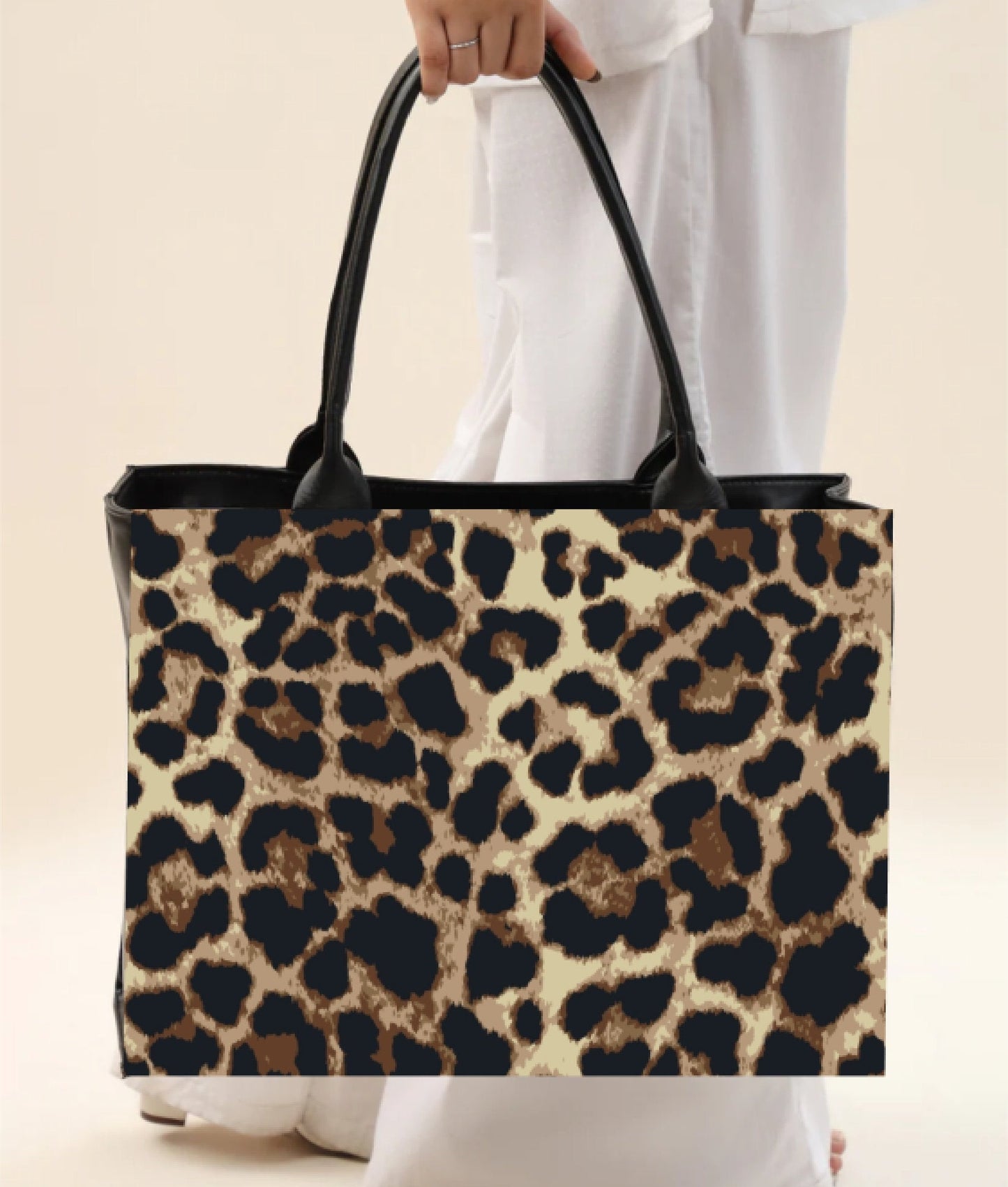 Ideas Print-Leopard Bag V-0182