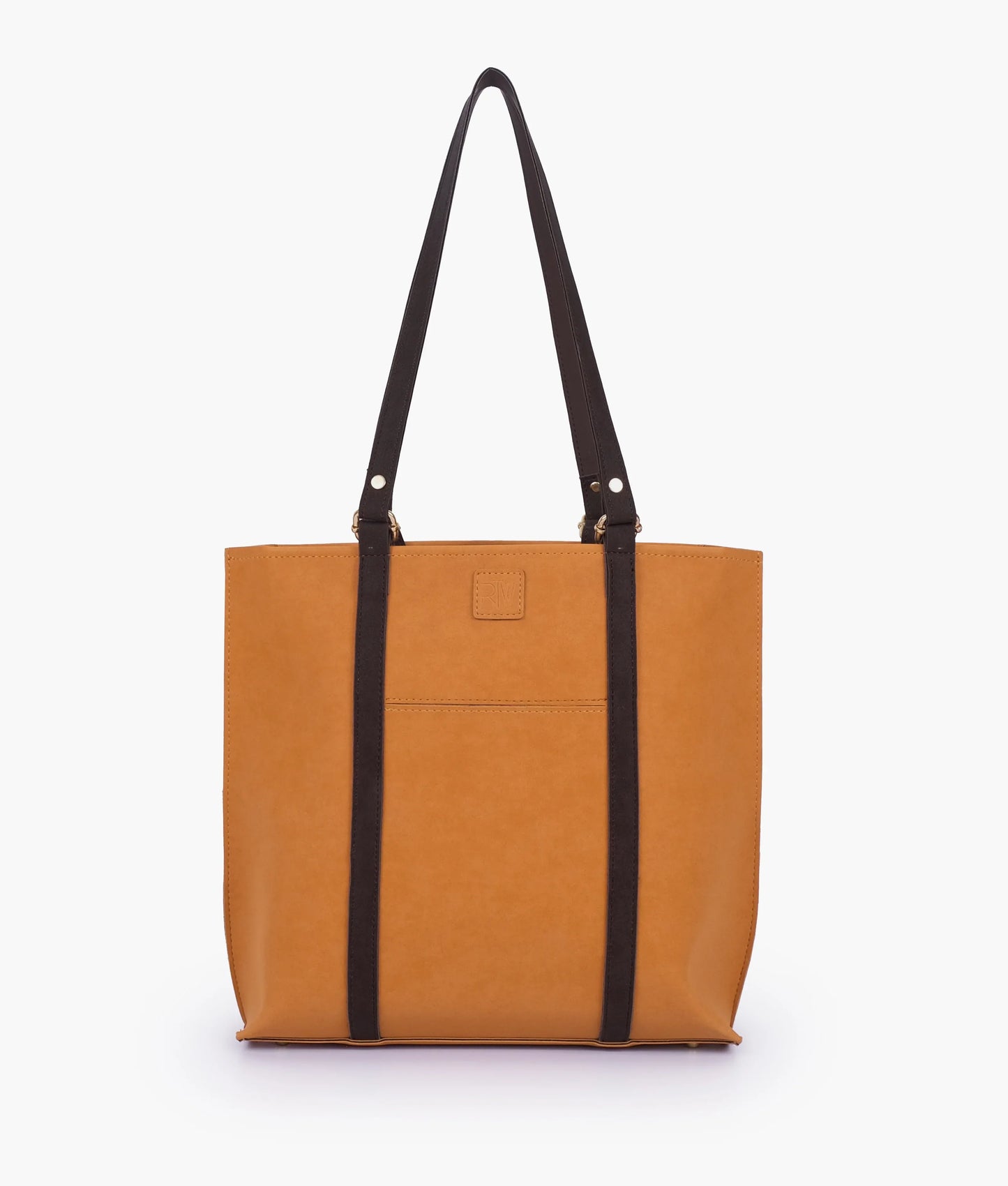 Ideas Mustard Double Handle Tote Bag V-0150